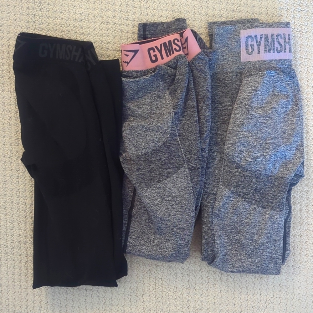 Gymshark women's leggings bundle size small